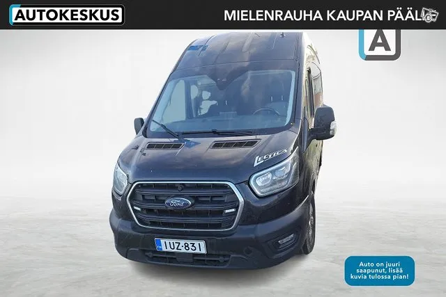 Ford Transit Van 350 2,0 TDCi 170 hv A10 Takaveto Trend L4H3 3,73 Lectica 1+4 Retkeilyauto *Xenon valot / Sähkösäät.kulj.ist* Image 1